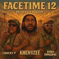 Album cover featuring three artists.